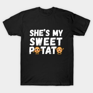 She's My Sweet Potato Thanksgiving T-Shirt